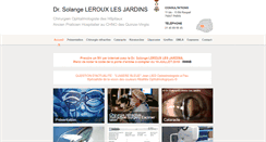 Desktop Screenshot of lerouxlesjardins.com